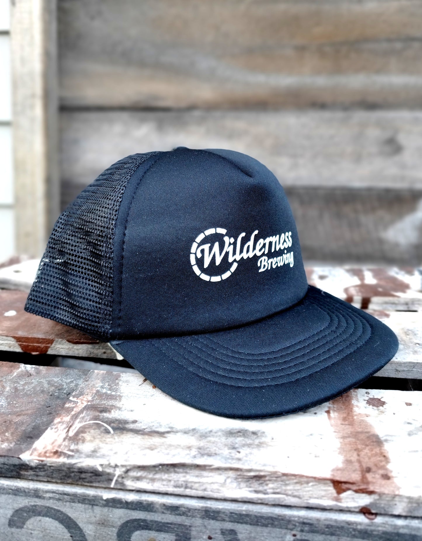 Black Foam Trucker Cap