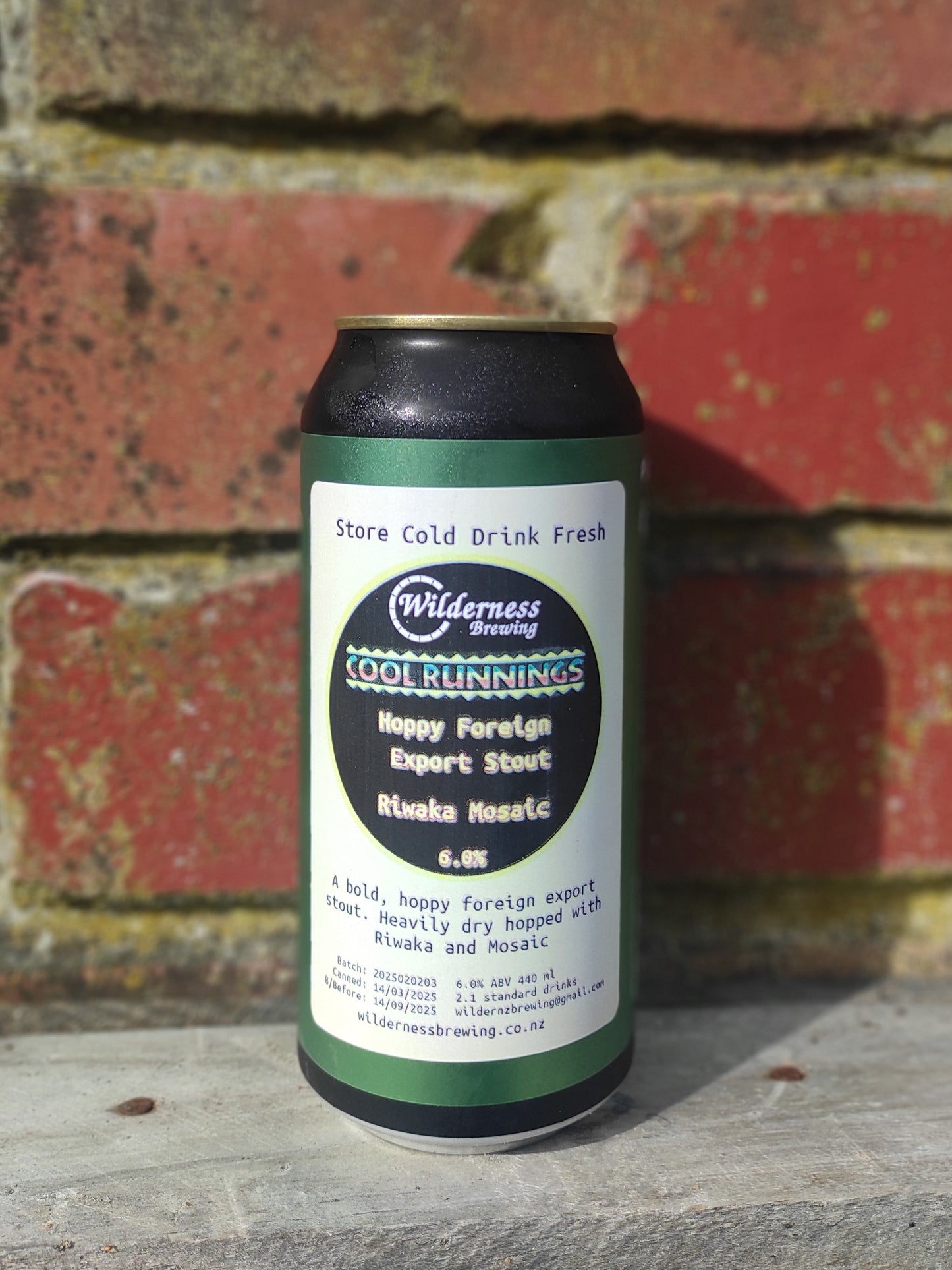 Cool Runnings - Hoppy Stout (Small Batch)