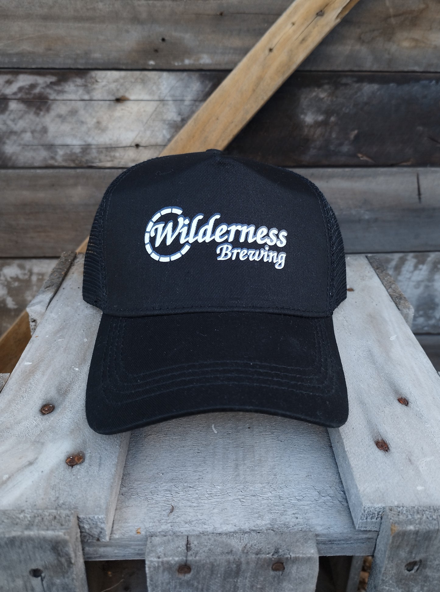 Black Trucker Cap