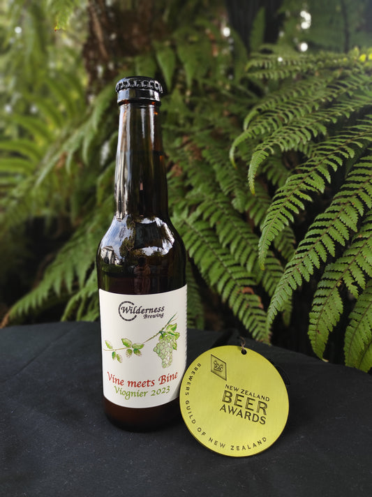 Vine meets Bine, Viognier 2023 - Barrel Aged Sour