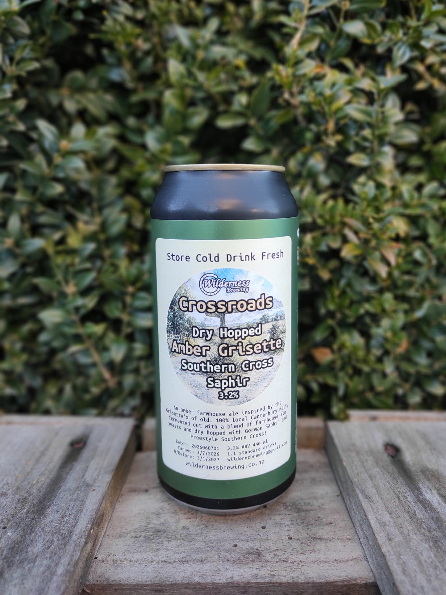 Crossroads - Dry Hopped Amber Grisette